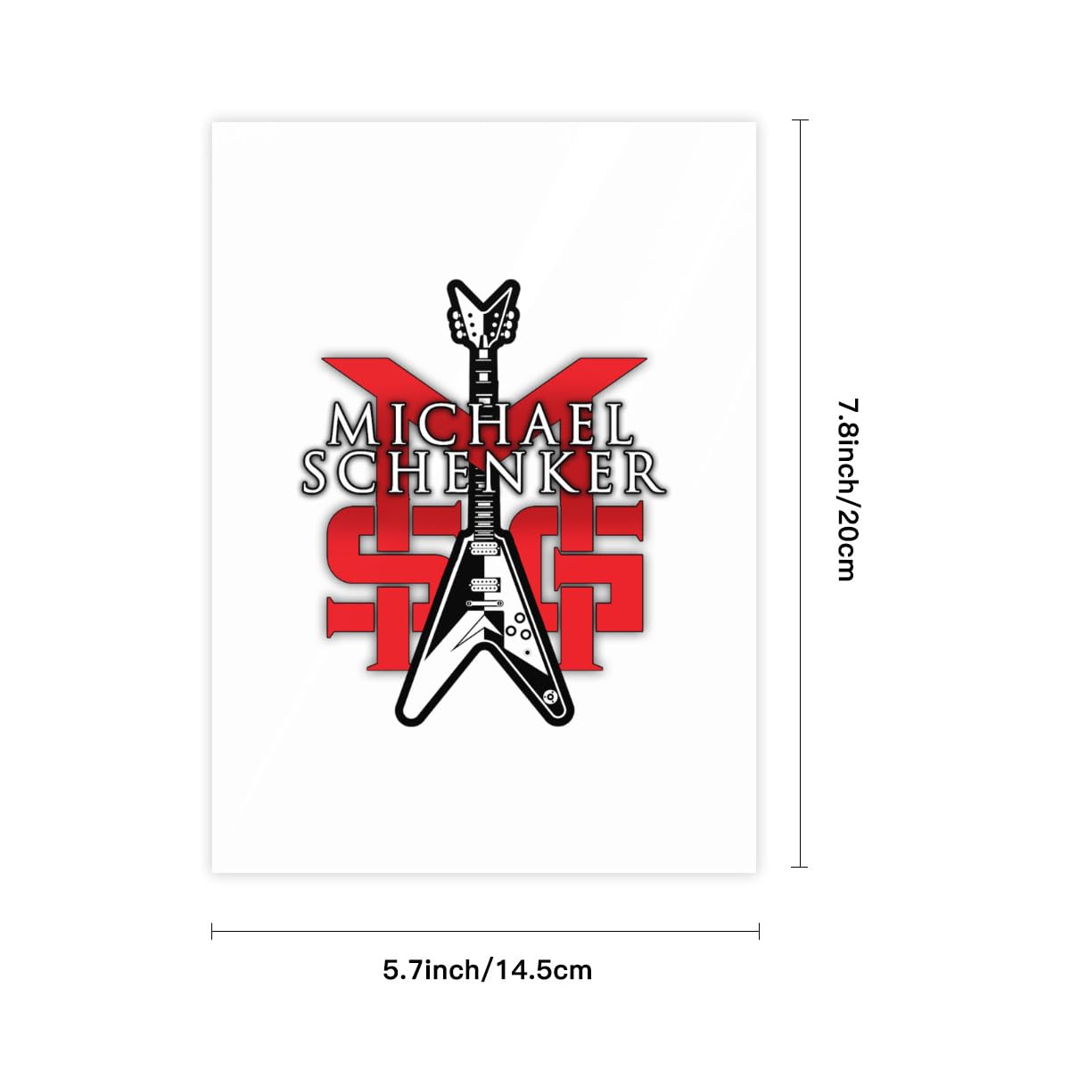 Amazon | ステッカー 3枚セット マイケル・シェンカー クリスタル Amazon | ステッカー 3枚セット マイケル・シェンカー クリスタル