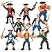 Liberty Imports 8 Piece Pirate Action Figures Playset...