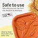 Terra Cotta Sugar Saver | Food-Safe Softener for Cookies, Marshmallows, Dried Fruits, Spices, and More | Hummingbird Design | Reusable Moisture Keeper Made of Durable Clay | JBK Pottery Kitchen Tool