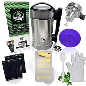 Decarboxylator and Infuser Machine, 2 in 1, Magic Butter Maker, Herb Machine, Magical Herb Oil Infuser, Herb Extractor, Butter Churner Electric, Tincture Machine – EdiWhip Butter Mold & Filters