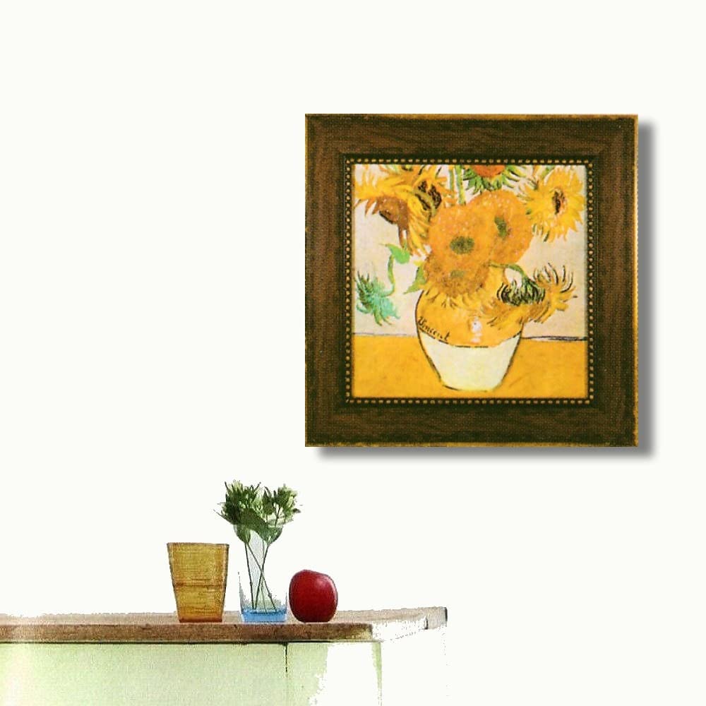 Amazon.co.jp: ゴッホ ひまわり 複製画 静物画 花瓶 ヒマワリ