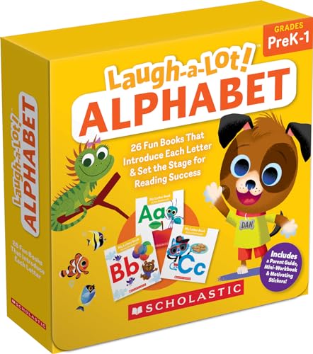 Scholastic Teaching Solutions Laugh A Lot Alphabet Boxed Set, 26/Set (SC-9781546109211)