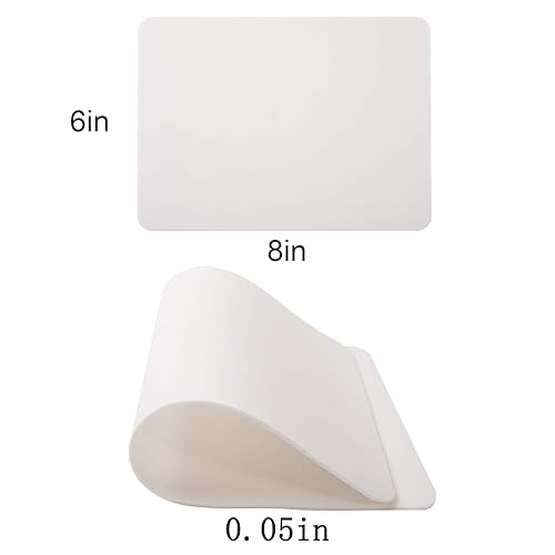 Miniatura 14 de Gospire - Skin de práctica de tatuajes en blanco, 10 piezas de 8 x 6 pulgadas, hoja de práctica para principiantes y artistas experimentados (tipo