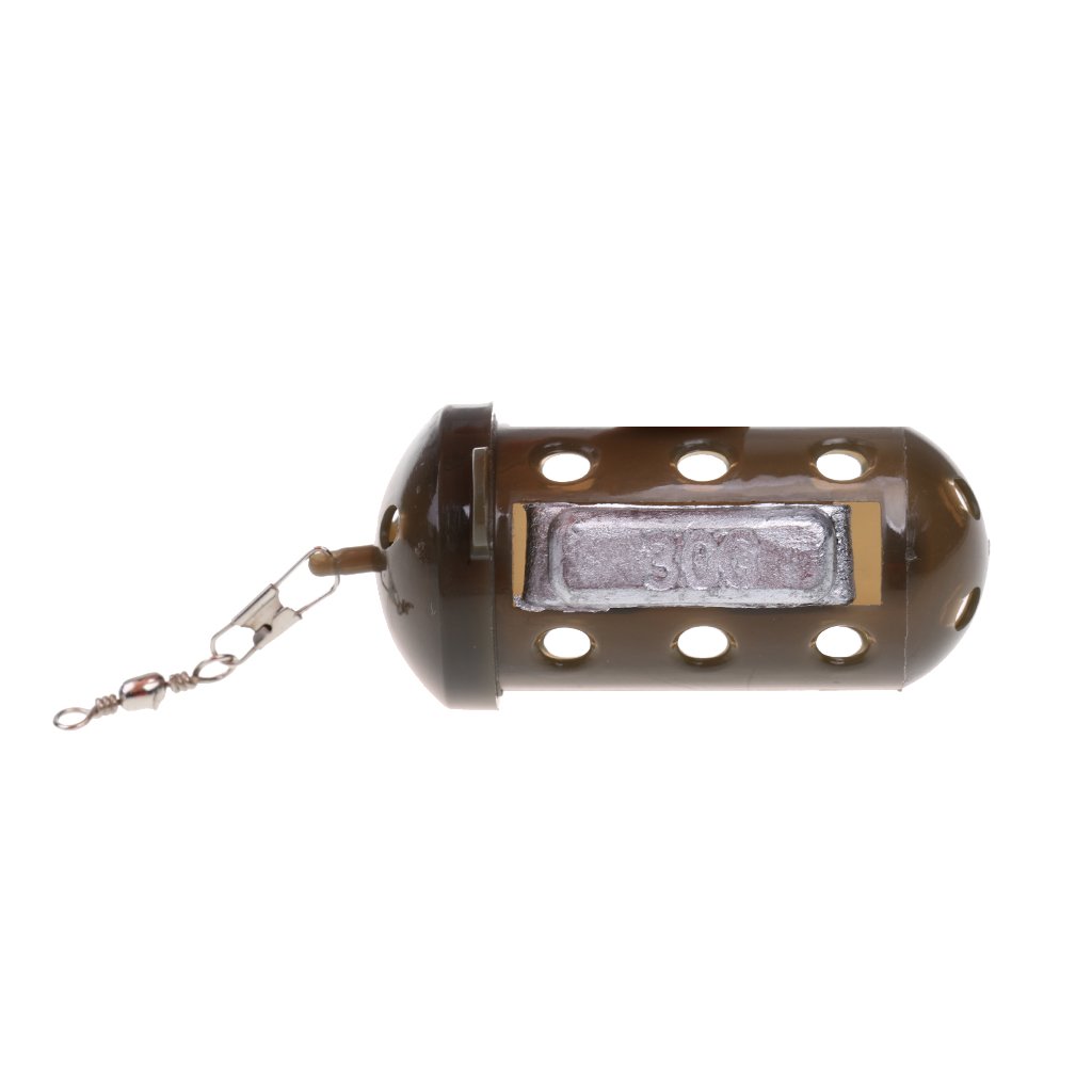 FLAWISH Carp Fishing Feeders Swim Feeders Maggot Feeder with Lead