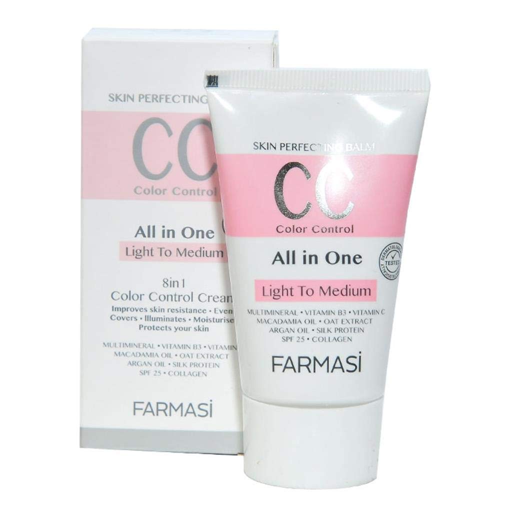 Buy Farmasi CC Cream, Pure, Natural and Flawless Finish, Great Results