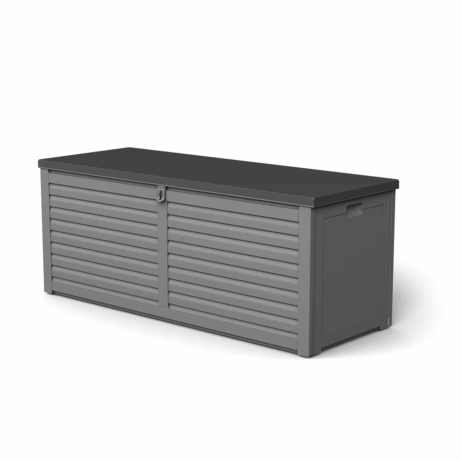 GARDIUN NT390 - Arcón de Resina Lift 390 L 53 x 143 x 56 cm Amortiguadores