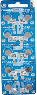 10 x Renata 373 Watch Batteries, 0% Mercury equivalant SR916W
