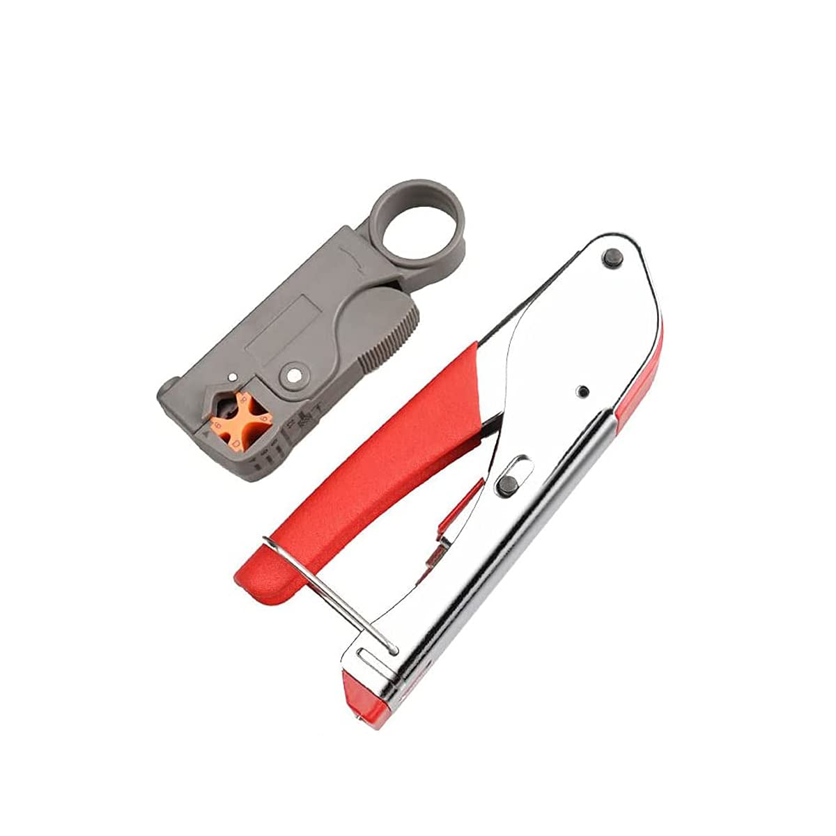 Cable Stripper Network Cable Cutter Stripping Pliers Tool Coaxial Stripping Tool for Multi-usage