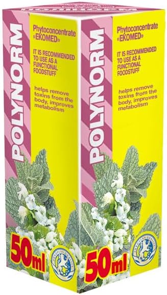 Polynorm PhytoConcentrate - Natural Plant Extracts & Chaga Mushroom - Effective Detox, Cellular Regeneration and Immunity Boost