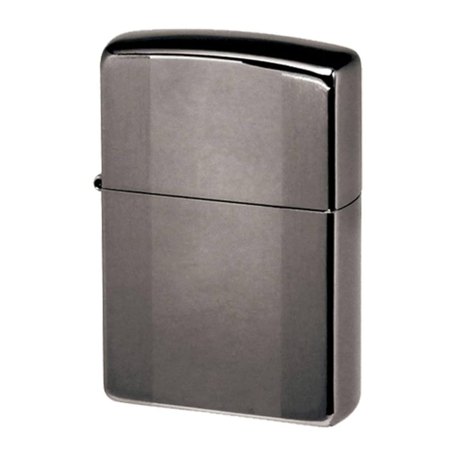 F151*ZIPPO 86* 角二本線 角菱 ロゴ ジッポライター /中古