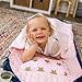 Wildkin Modern Kids Nap Mat – Soft Cotton Blend with Pillow & Elastic Straps for School & Travel - Stars