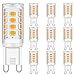 Produktbild G9 LED Glühbirnen 2W Entspricht 15W 20W 25W 28W Halogen Glühbirnen, Bratoo Warmweiß 3000K, CRI> 85, G9 Sockel Energie sparen LED Lampe, kein Flimmern, nicht dimmbar, AC 220-240V, 10er Pack