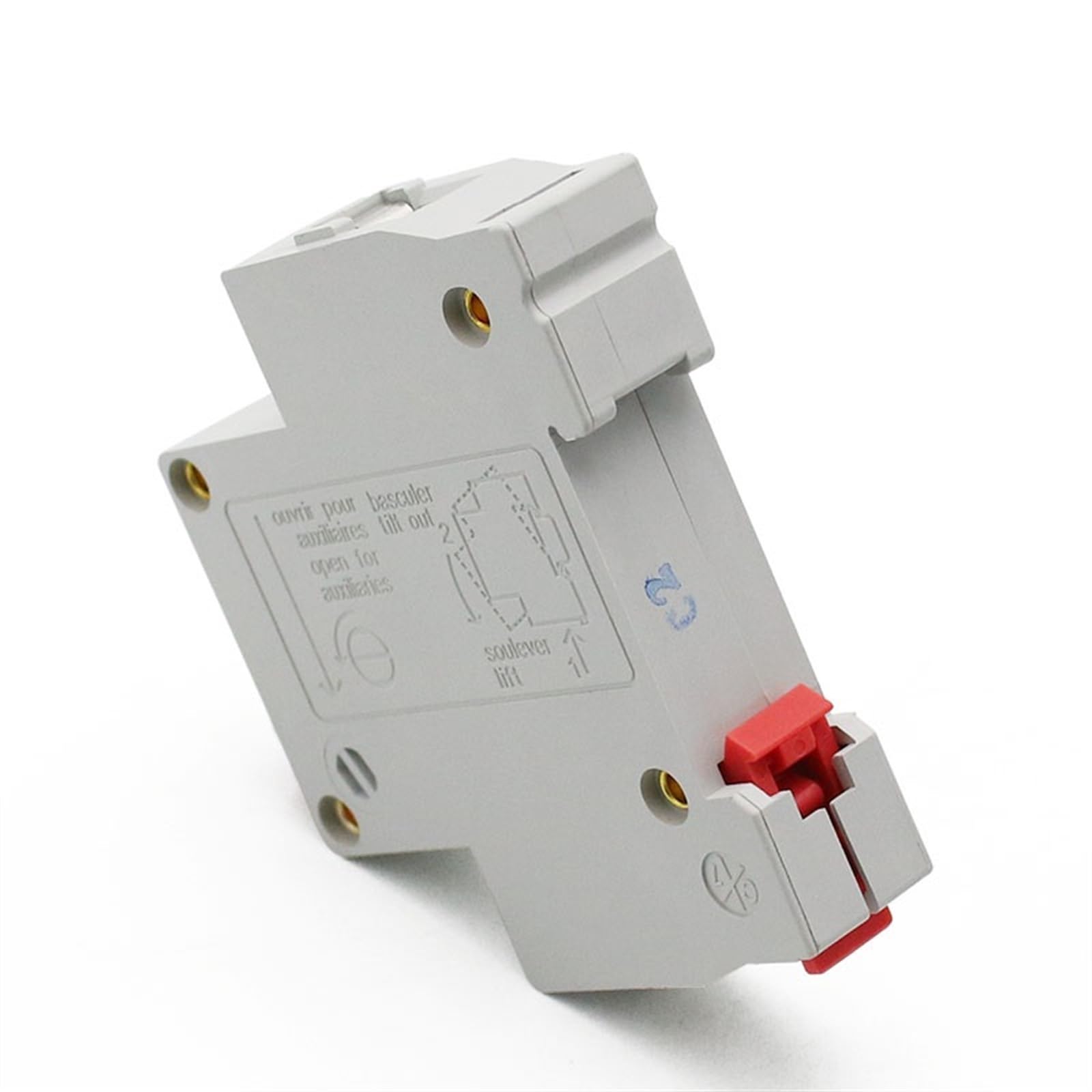 Mini wyłącznik automatyczny 1P AC MCB DZ47-63 C Typ 230/400V ~ 50HZ/60HZ, 3A 6A 10A 16A 20A 25A 32A 40A 50A 63A, montaż na szynie DIN 35 mm (1P 16A)