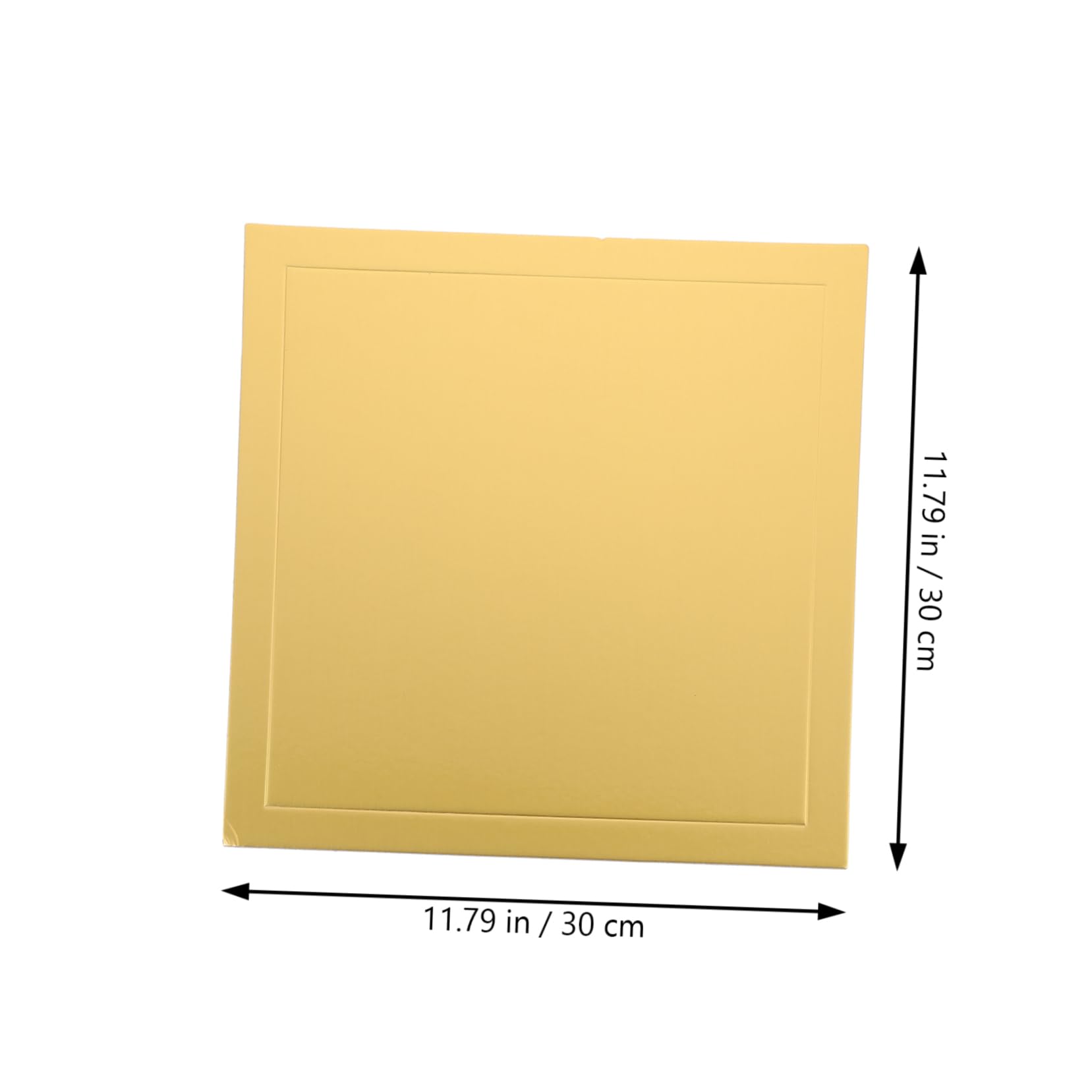 SOLUSTRE 10pcs Thicken Square Cake Boards Sturdy Cardboard Cake Base Trays for Decorating for Parties Bakeries and Special Occasions