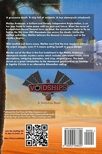 Murder out of the Blue: Volume 1 (Maliha Anderson) steampunk buy now online Murder out of the Blue: Volume 1 (Maliha Anderson) steampunk buy now online