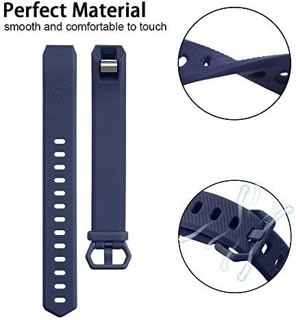 POY Compatible Bands Replacement for Fitbit Alta/Fitbit Alta HR, Adjustable Sport Wristbands for Women Men (Small)
