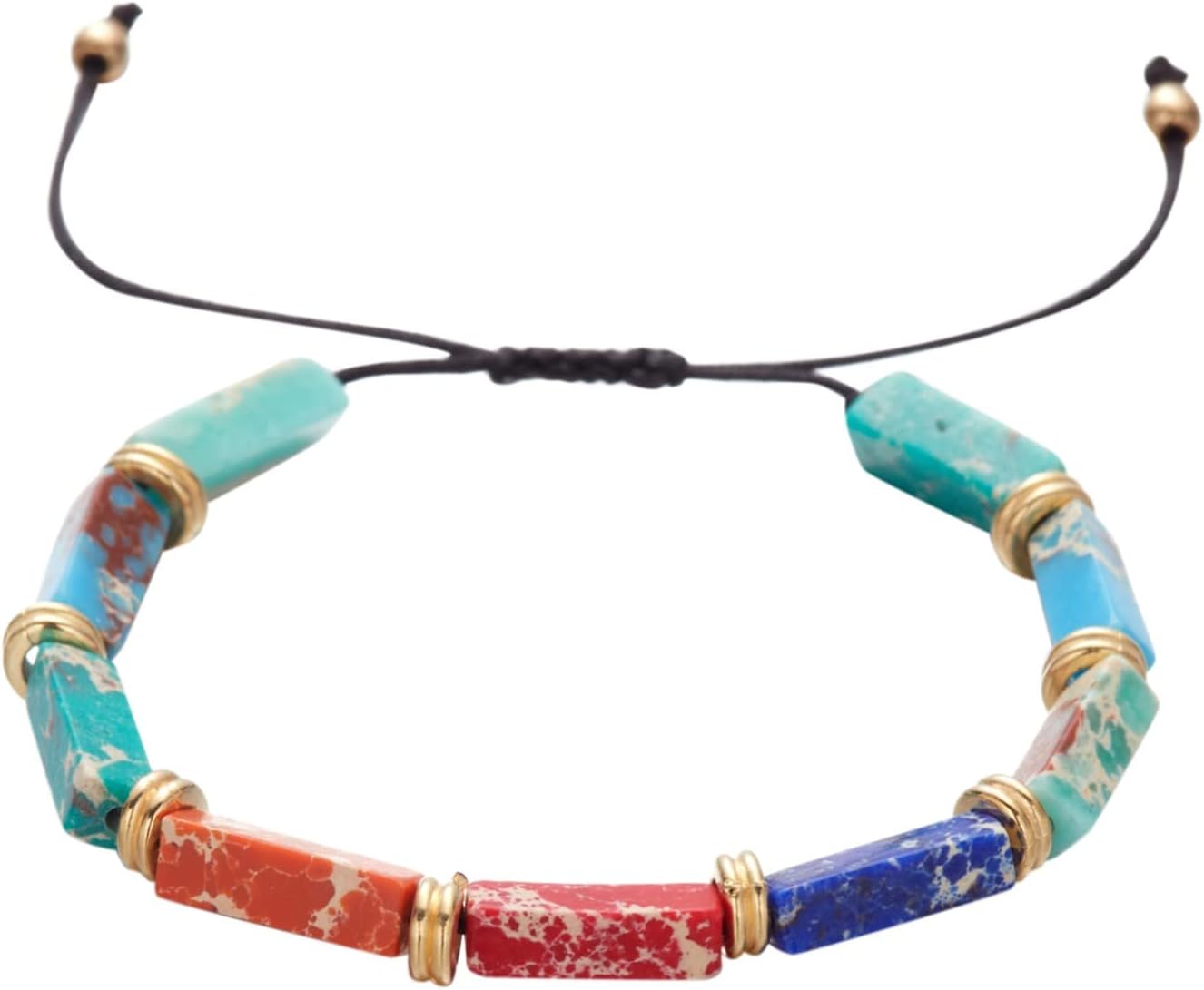 Colorful Natural Stone Beaded Bracelet Sweet Gift Crystal Bracelet Is The For Friends Boys And Girls Let Crystal Bracelet Witness Your Beautiful Friendship Ga-1000