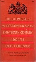 Literature of the Restoration and Eighteenth Century: v. 3 0020488009 Book Cover