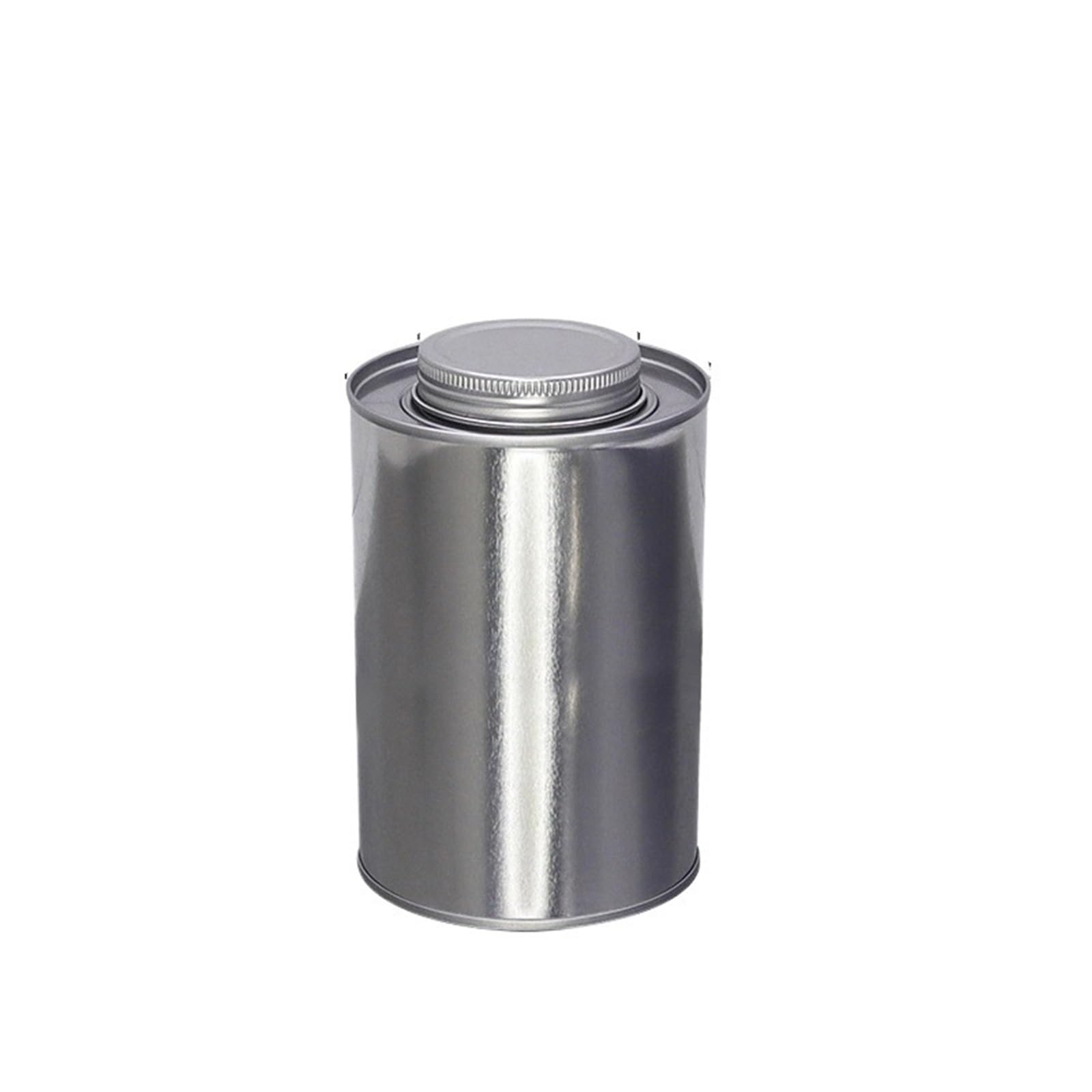 4pcs Tin Cans 200g Coffee Bean Canisters Round Tea Caddy For Tea(Size2)