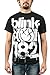 Authentic BLINK 182 3 Bars Smiley Logo T-Shirt S M L XL NEW