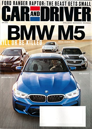 Car and Driver Magazine April 2018 | Kill or be Killed