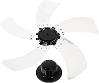 Vista 10 de LIFKOME Cuchillas de ventilador de piso, aspas de ventilador de soporte, 5 hojas, repuesto para accesorio de ventilador, piezas de reparación