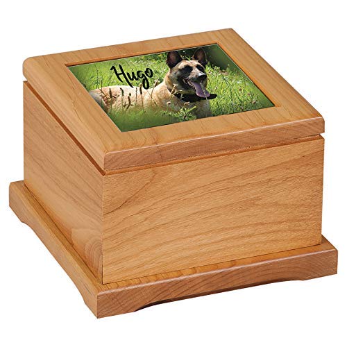 personalized dog urn