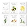 BALLONBLANC-Therapy-Relaxing-Self-Care-Face-Facial-Mask-Sheet-Set-Infused-with-Aloe-Tea-Tree-Avocado-Vitamin-Honey-Egg-White-Skin-Nutritional-Face-Masks-for-Women-Ballon-Blanc-Korean-Skin-Care BALLONBLANC | Blanc Therapy Premium Sheet Masks | Relaxing Spa Self Care Gifts | Moisturizing Aloe and Vitamin, Skin Nutritional Korean Facial Masks for All Skin Types | 6 Masks