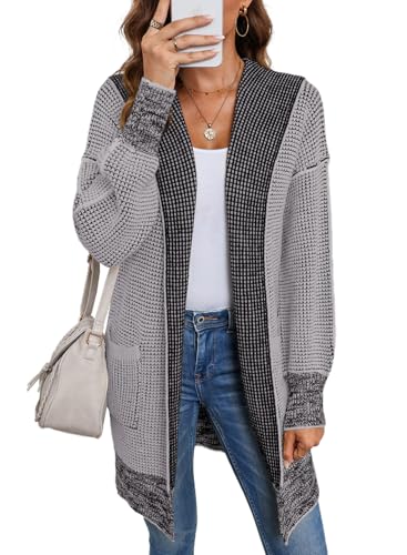 Sidefeel Hooded Sweaters for Women Open Front...