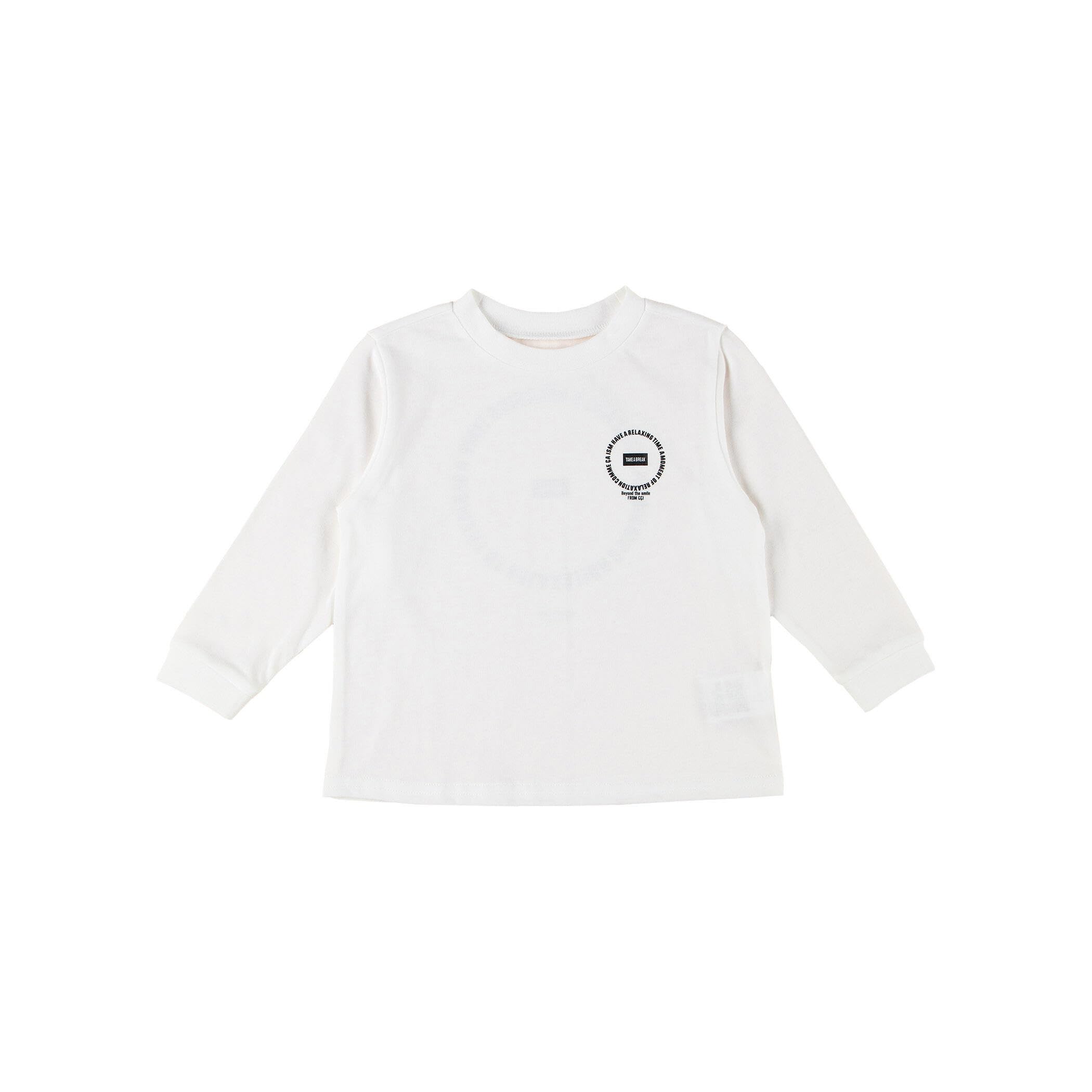 (コムサイズム) COMME CA ISM サークルプリント長袖Tシャツ(ベビーサイズ) 23-61TI09-204