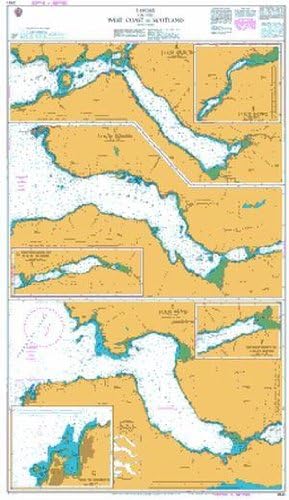 UKHO BA Chart 2541: Lochs on The West Coast of Scotland