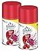 Glade Automatic Spray Air Freshener Refill GSFOa, 2Units (Blooming Peony and Cherry)