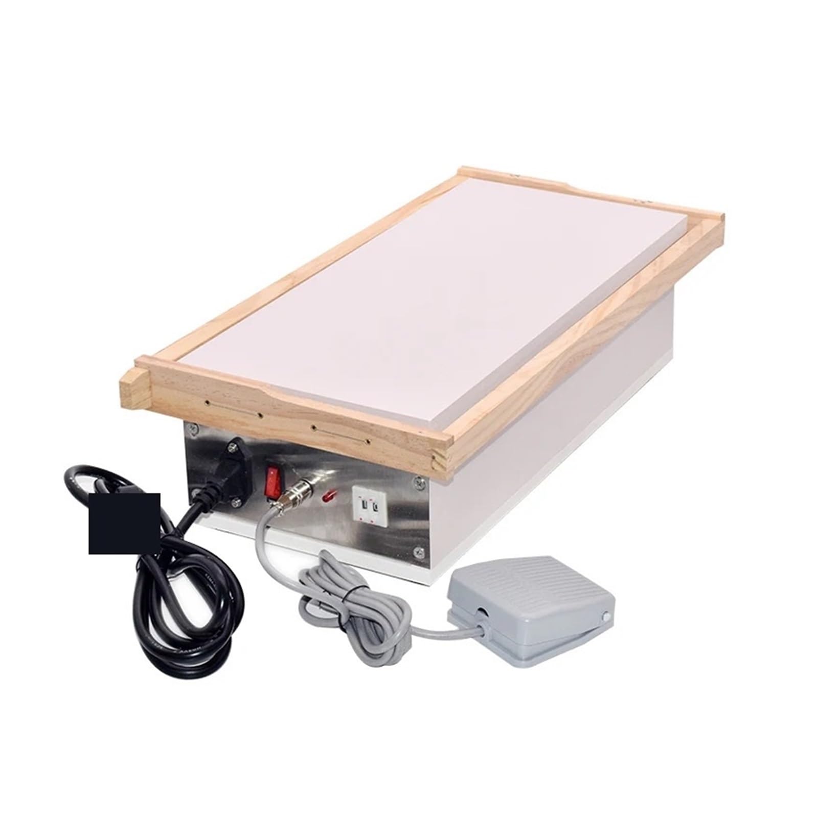 herramientas de apicultura, Dispositivo de calentamiento automático for incrustación de alambre eléctrico, lámina base de cera de abejas, herientas de apicultura, equipo de instalación de colmenas