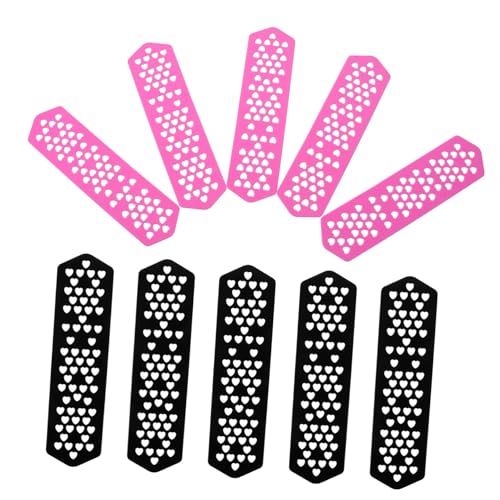 SOESFOUFU Stainless Hairdressing Plate Set Heatproof Perm Plates for Barbers Salon Tool Random Color