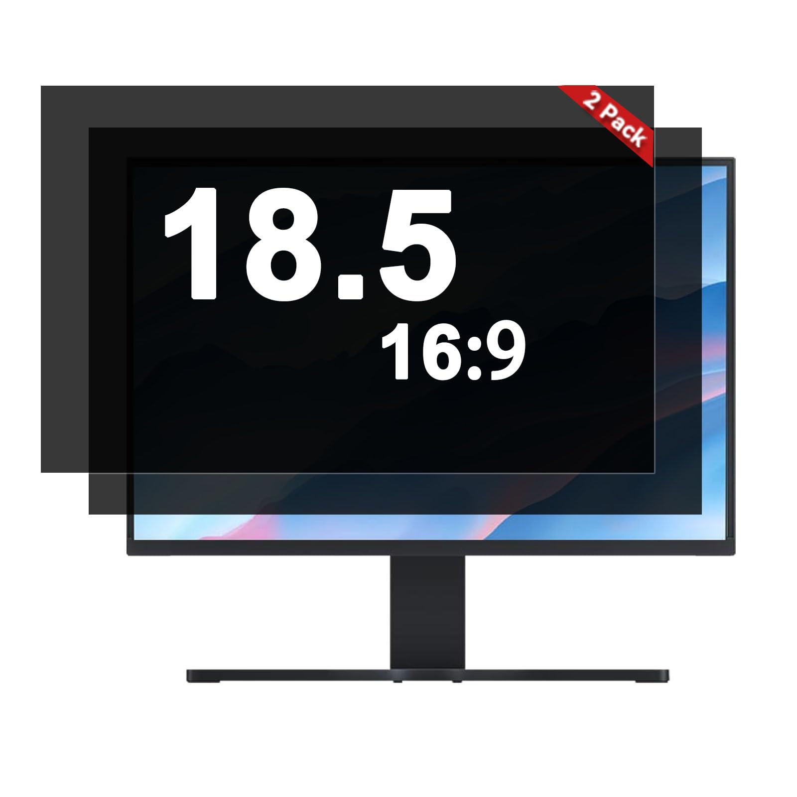 Photo 1 of Vxaop 18.5 Inch Privacy Screen Filter (2-Pack)