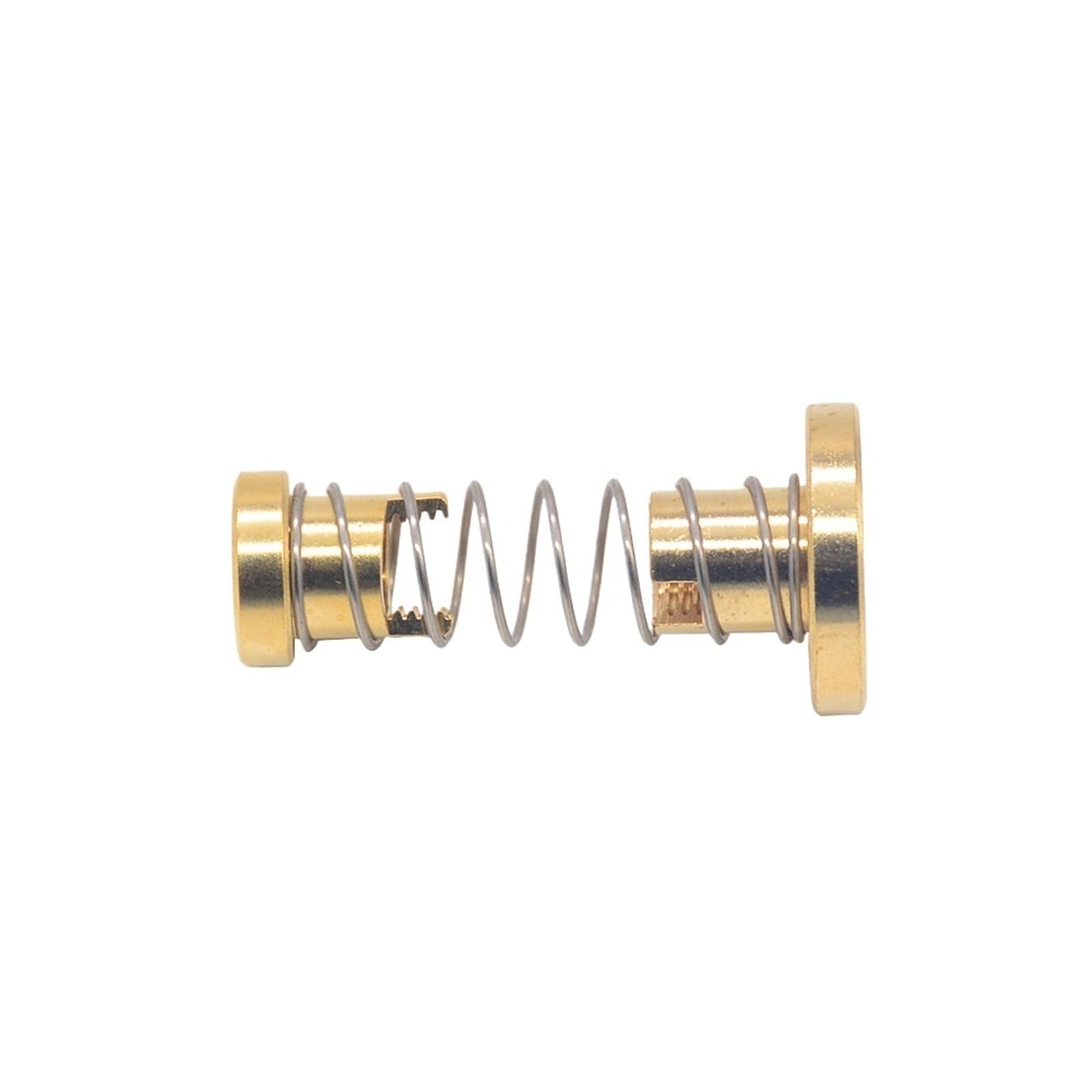 Husillo de Bolas con Tuerca Tornillo de Avance T8, Tornillo de Avance Trapezoidal, Tuerca con Resorte antirretroceso, Rosca de 8 mm, Longitud de 100 mm, 200 mm, 350 mm, 300 mm y 400 mm(500mm)