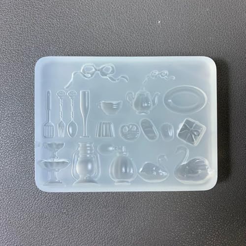 Miniatura 3 de Juego De Moldes De Silicona Versátiles Para Materiales Alimenticios En Miniatura, Perfectos Para Golosinas Caseras, Moldes De Silicona Para Hornear