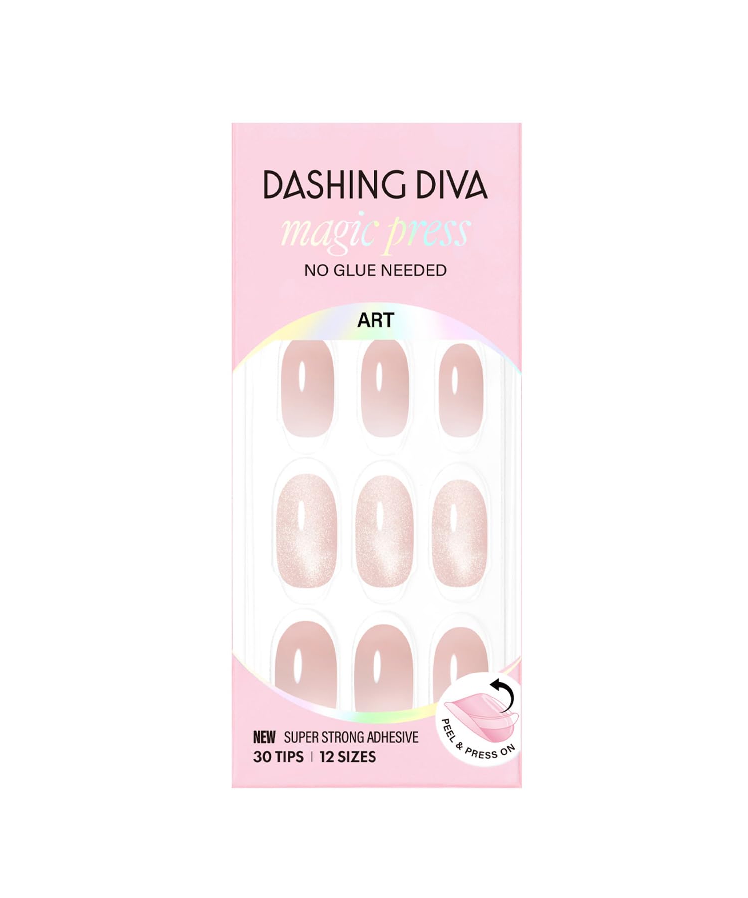 Amazon | 【DASHING DIVA】 ネイルチップ 30枚入 マジックプレス