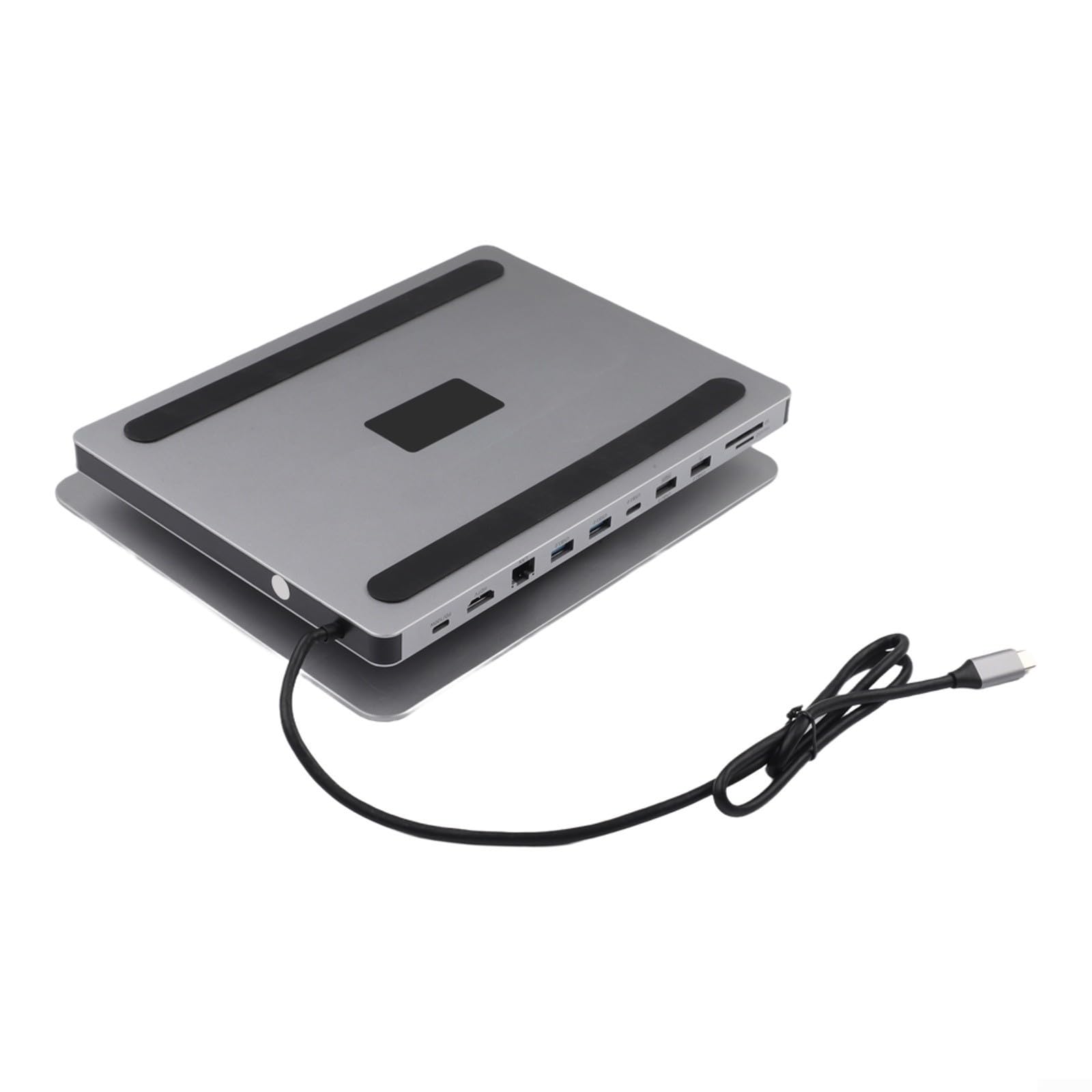 Station d'Accueil Pliable pour PC Portable Argent
