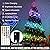 164 FT 500 LED Christmas String Lights, Waterproof RGB String Lights with Remote Control&Timer Function, 24 Colors Changing Fairy Lights for Indoor Outdoor Room Wall Christmas Tree Party Decoration