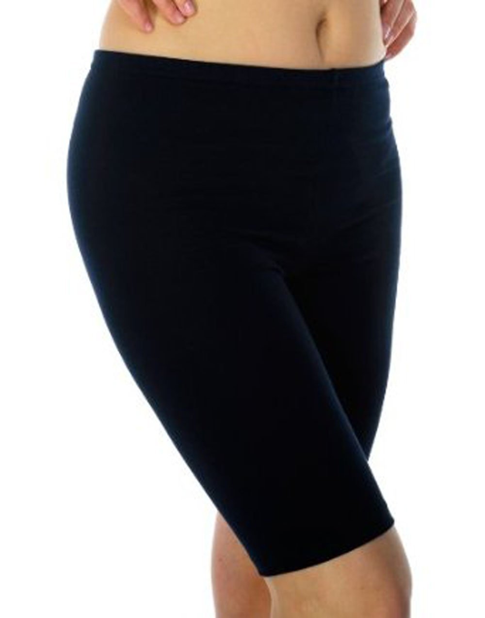 Elegance Ladies Cycling Shorts Lycra Stretchy Cotton Above Knee