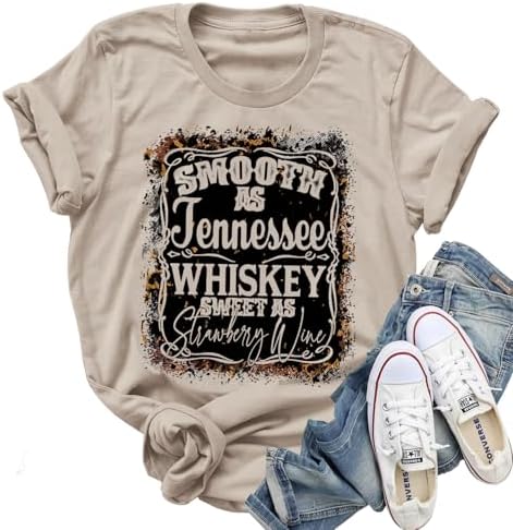 Smooth As Tennessee Women Vintage Country Shirts Nashville Countr...