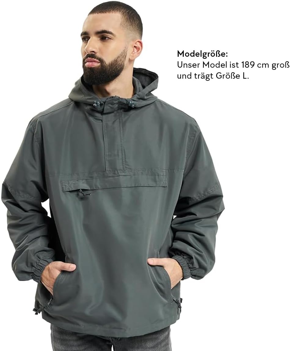 Brandit Men's Windbreaker Olive - Image 2