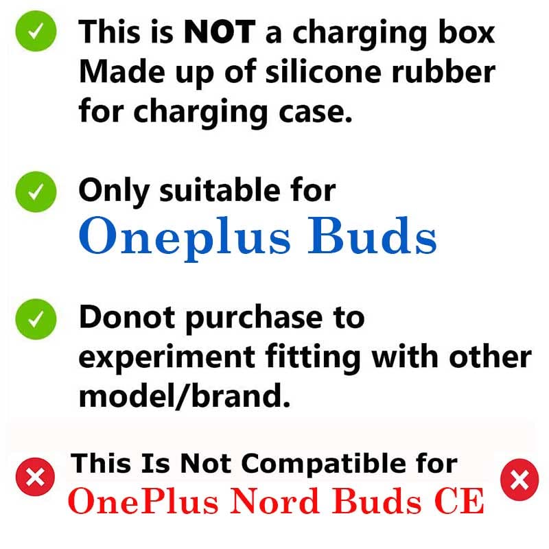 Image of Protective Silicone 360 Full Protection Dustproof Shockproof Case Cover for OnePlus Buds - Cover Only (White)