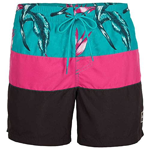O'Neill Frame Block Shorts Men Bañador para Hombre, 23010 Red Multi Stripe, M