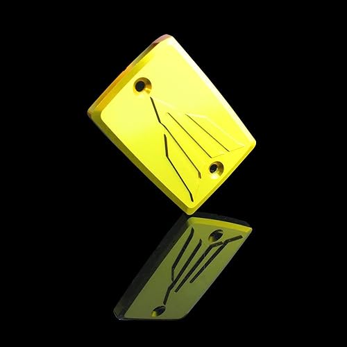 Miniatura 3 de Tapa de aceite para depósito de líquido de frenos delanteros CNC, compatible con MT-09 MT-07 2014-2015, FZ1 FZ1S 2006-2014, FZ6 2006-2010, FZ8 Gold