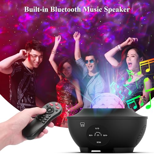 Proyector de Estrellas Galaxy con Altavoz Bluetooth y Control Remoto miniatura 3