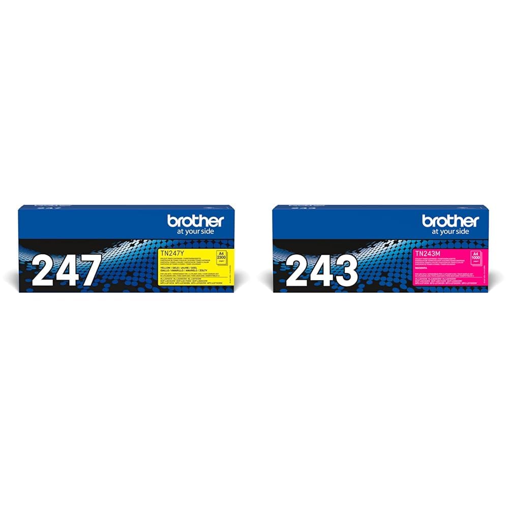 Original Brother Jumbo-Tonerkassette TN-247Y Gelb (für Brother DCP-L3510CDW, DCP-L3550CDW, HL-L3210CW, HL-L3230CDW, HL-L3270CDW, MFC-L3710CW, MFC-L3730CDN, MFC-L3750CDW und MFC-L3770CDW)