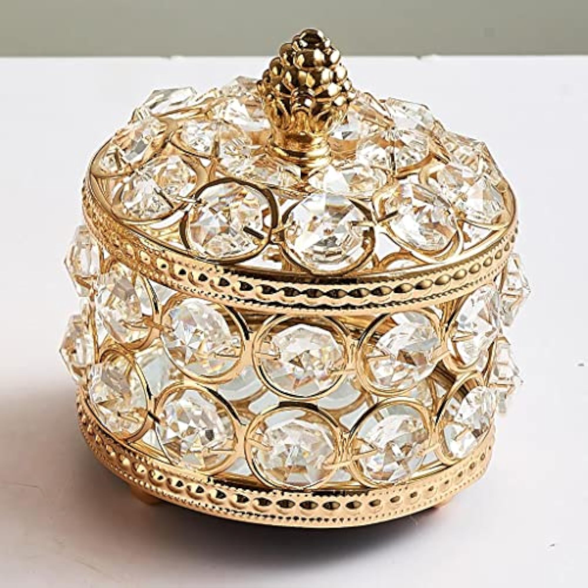 Vintage Case Beauty Box, Elegant Storage for Cosmetics