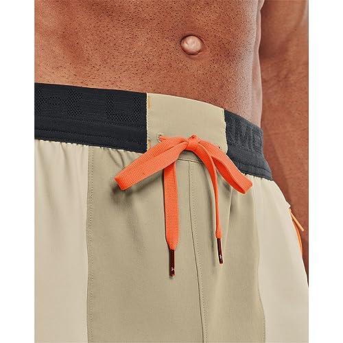 Short de trail Under Armour Terrain Woven stretch pour homme